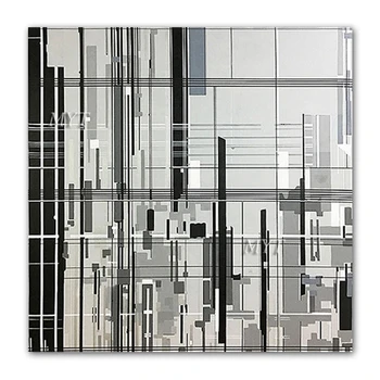 

Original Abstract 100% Hand-painted Black And White Design Oil Painting Wall Canvas Art Picture Artwork For Living Room Decor