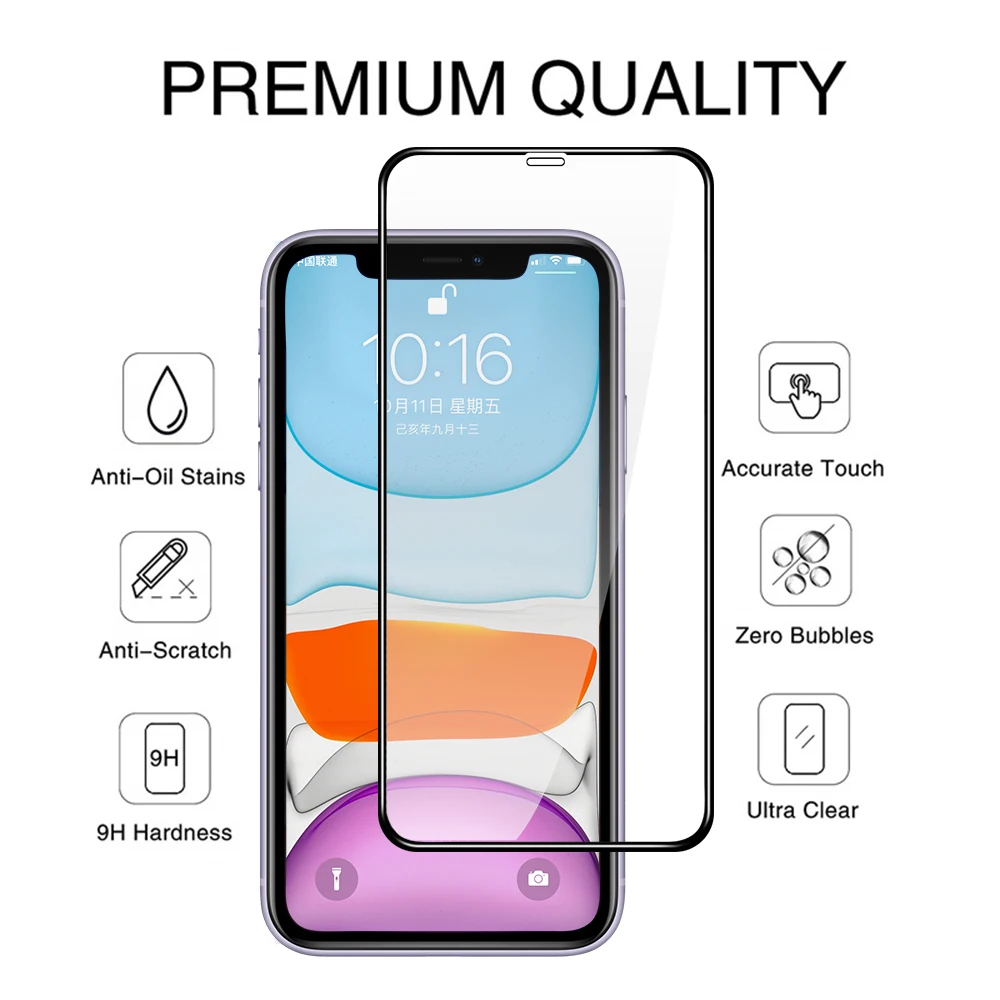 iphone 11 pro max стекло 3 в 1 защитное прозрачная пленка для объектива камеры promax