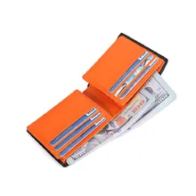 

Men's Wallet Carbon Fiber Card Holder Men Wallets Rfid Leather Slim Mini Wallet Small Money Bag Male Purses