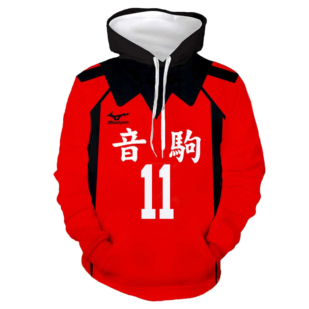 1-SONSPEE Anime Haikyuu Nekoma High School Cosplay 3D Print Hoodie Fashion Men's Sweatshirt Streetwear Boy Pullover Hoody Clothing (19)