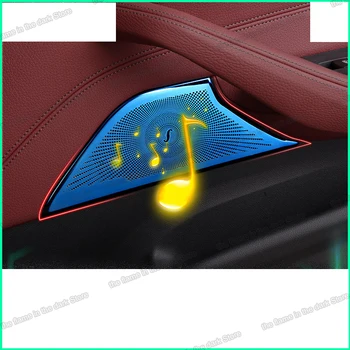 

lsrtw2017 stainless steel car sound trims for bmw 5 series g30 g31 520 528 530 540 550 535 2018 2019