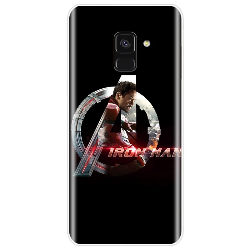 Железный человек чехол TPU чехол для телефона для samsung Galaxy A5 A7 A8 A3 A5 A7 A8 A3 A5 A7 A7 A8 A9pro