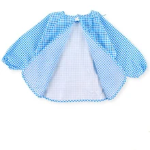 Детские нагрудники, водонепроницаемый передник с длинными рукавами, детский халат для кормления, нагрудник, детская одежда, мягкая одежда для малышей