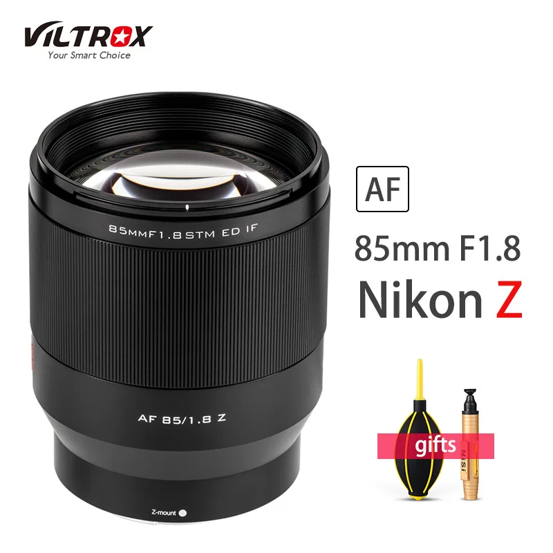Viltrox AF 85mm F1.8 Z-Mount STM Auto Focus Full Frame Lens for Nikon Z-Series DSLR Cameras Z5 Z6 Z7 Z50 