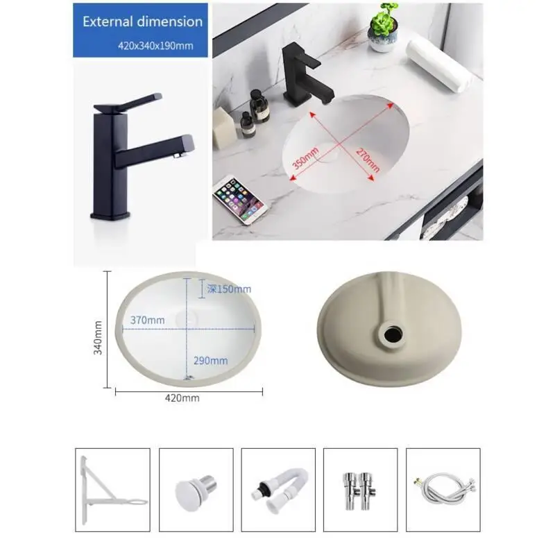 Пиа де Lavatorio Vanity Waschbecken черный Da Appoggio Wasbak Fregadero Banyo раковина для ванной Lavabo Cuba Banheiro умывальник - Цвет: Number 23