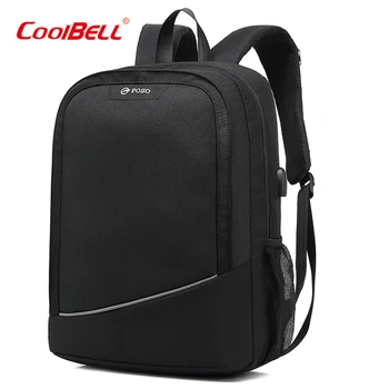 

High quality men's simple fashion backpack business computer backpack waterproof travel student notebook USB charging Backpack