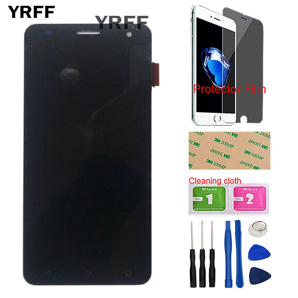 5,0 ''ЖК-дисплей сенсорный экран для Fly FS504 Cirrus 2 lcd кодирующий преобразователь сенсорного экрана в сборе сенсорные инструменты защитная пленка