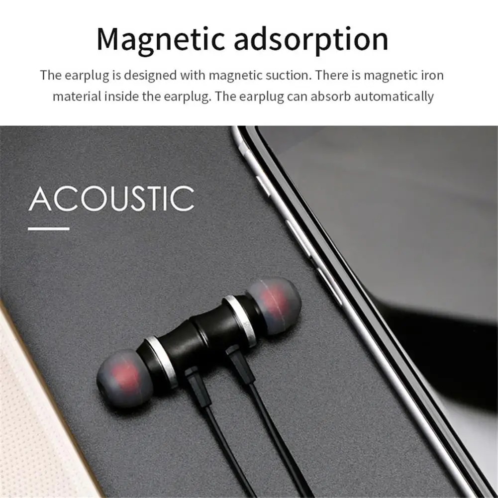 Noise Cancelling Bluetooth Wireless Headsets Sports Earphones Earbuds for iPhone Samsung Note 10 9 8 S9 S8 Motorola E G Xiaomi