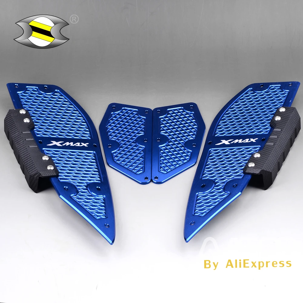 XMAX модифицированные CNC мотоциклетные алюминиевые коврики для ног подставки XMAX250