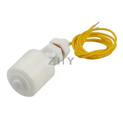 

Fish Tank Aquarium Water Level Sensor Vertical PP Plastic Float Switch White
