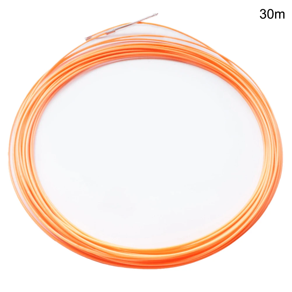 30m Рыбий ленточный провод кабель съемник через стены провода Threader крепление кабеля ходовые стержни рыбий ленты тяга ALI88 - Цвет: 30m