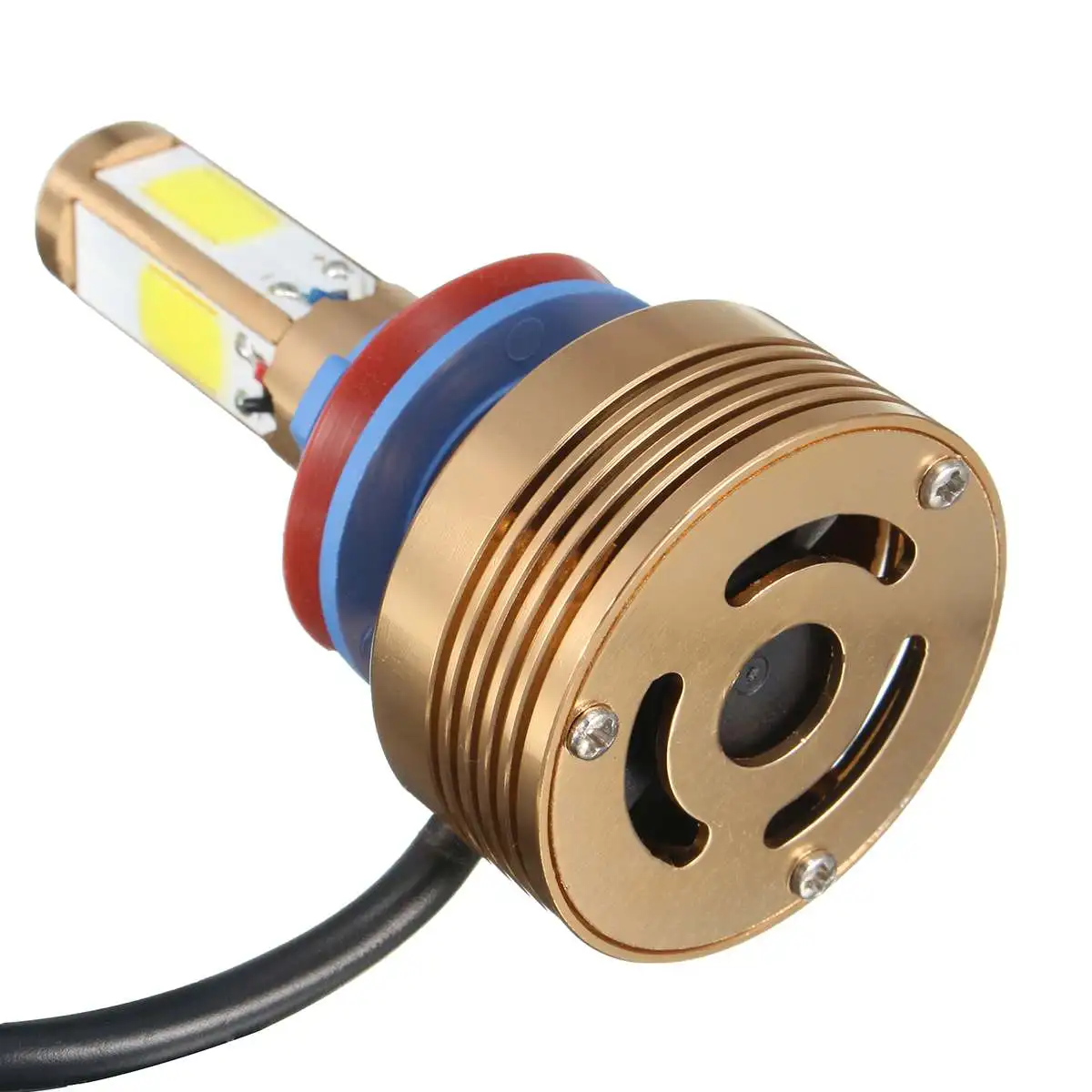 6000k белый 55W 5000LM H11/H9 светодиодный светильник 4 стороны фар автомобильный комплект Луч 2 шт. автомобиля лампы для передних фар Светодиодный