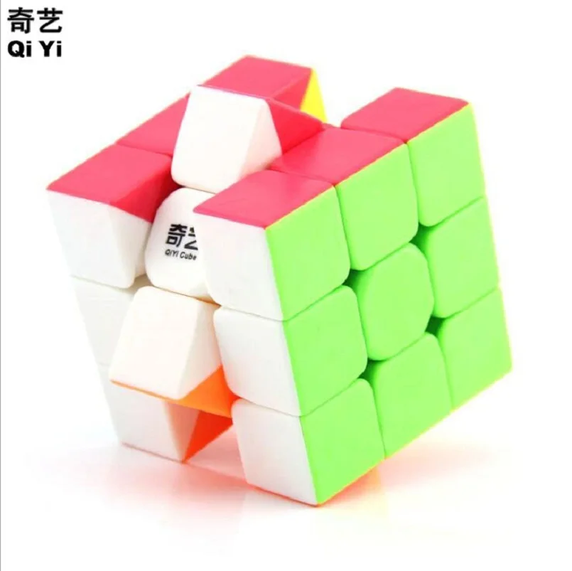 QiYi 5 7 см куб 3x3x3 скорость для Rubic Puzzle волшебная игрушка антистресс Neo Cubo Magico стикер