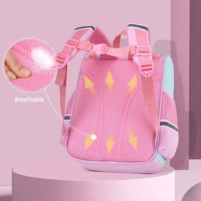 Mochila infantil para meninas e meninos - mochila escolar leve