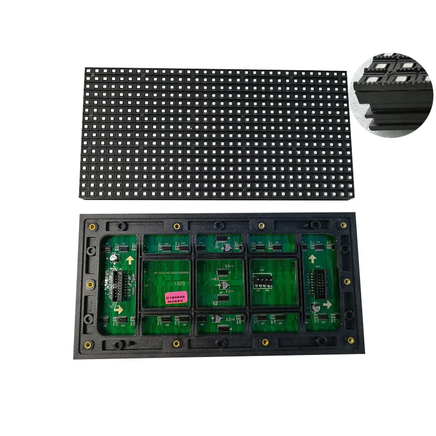 p8 outdoor led module 32*16 pixel 256*128mm matrix led sign full color display taxi panel ekran HUB75 P4 P5 P6 P10