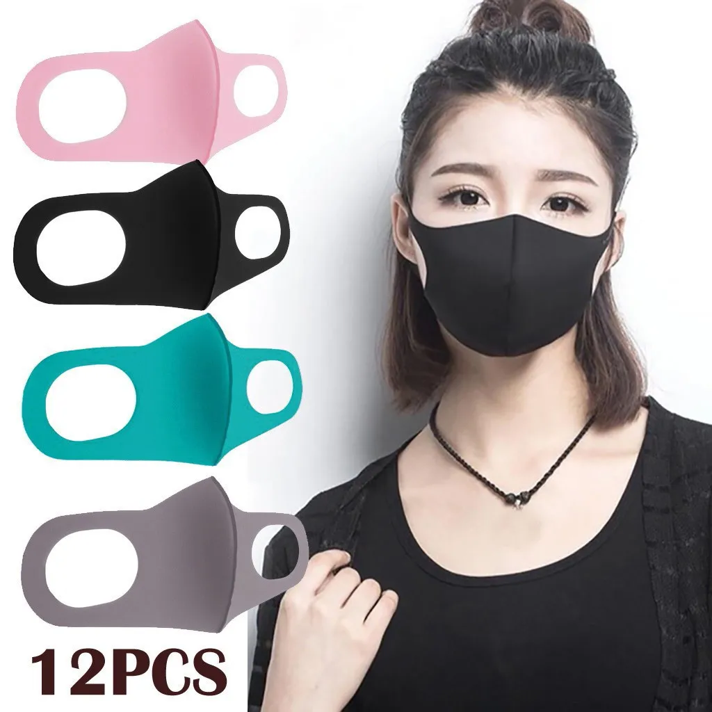 

P-m-2.5 Earloop Scarf Face Cover A-ntidust Masque Masker For F-a-c-e Mouth-muffle Anti-bacteria Proof Cover  Cubrebocas