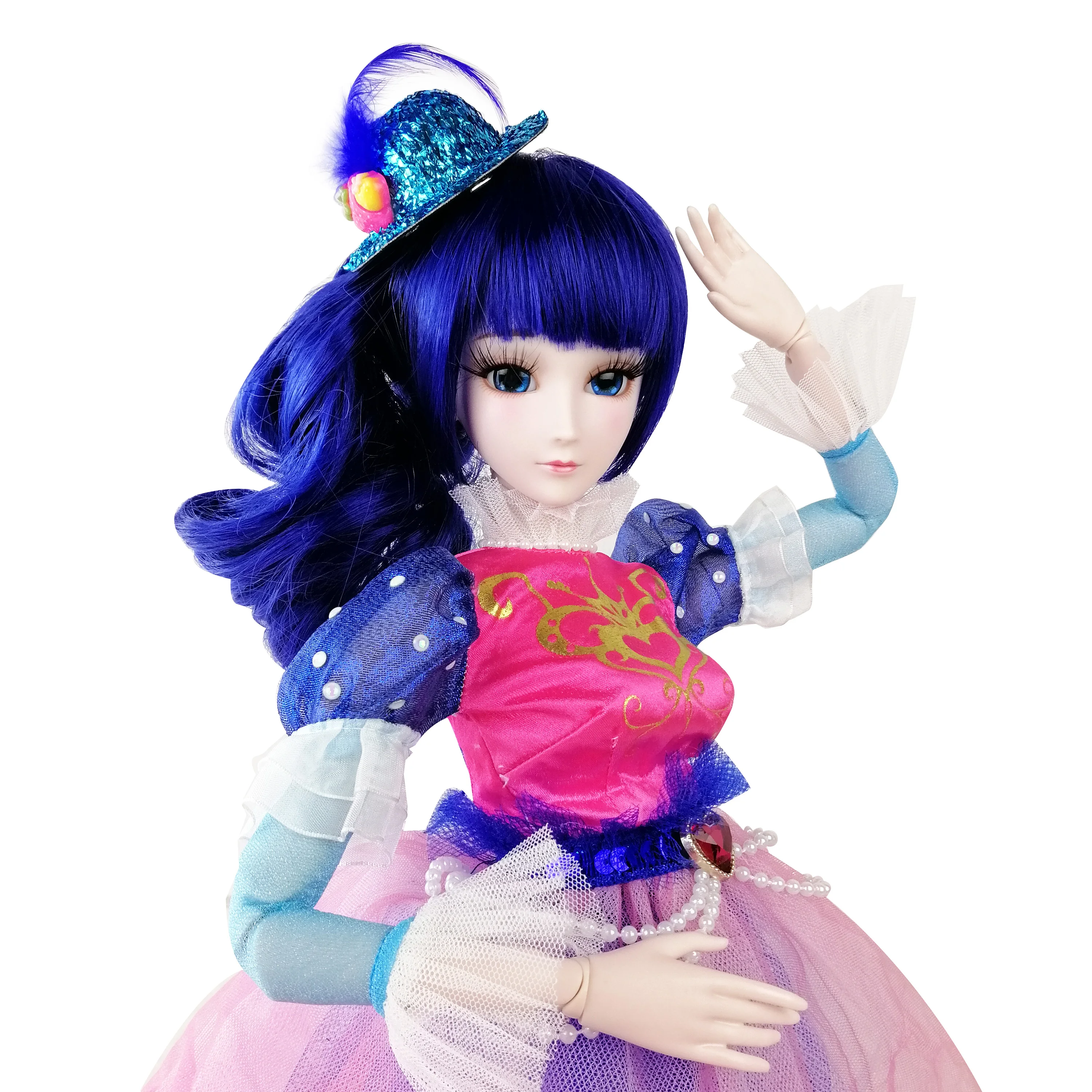 EVA BJD макияж 22 дюйма 1/3 EVA BJD принцесса Si китайская оригинальная шарнирная кукла BJD SD куклы ручной работы макияж волшебная игрушка