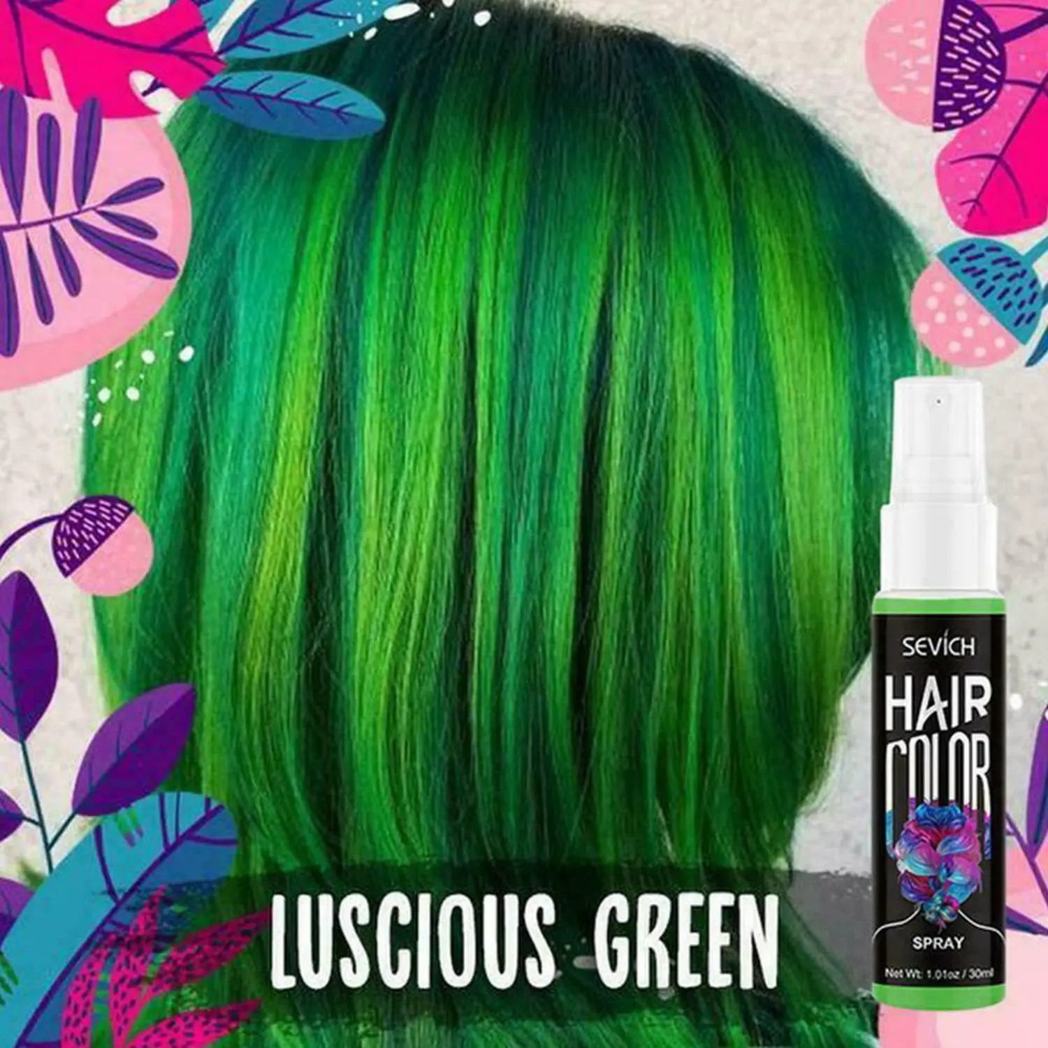 Hair Styling Instant One-off Hair Coloring Spray Washable Temporary Non-toxic