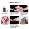 New Nail Glue for Acrylic French False Nail Tips Stick 3D Decoration Glue Clear Fast Dry Glue Manicure Nail Art Tools DIY Design 6