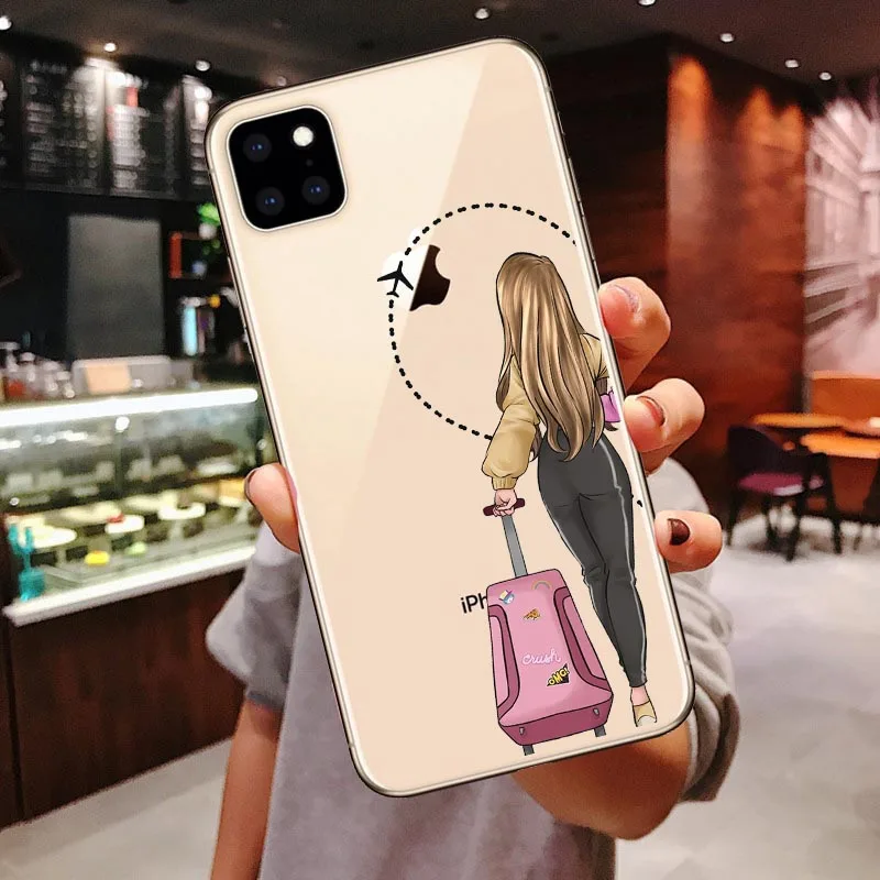 Силиконовые чехлы для телефонов для девочек Bff Best Friends Forever для iPhone 11 Pro Max Xs 6 6S 7 8 Plus X XR XS MAX 5S SE 5 задняя крышка чехол