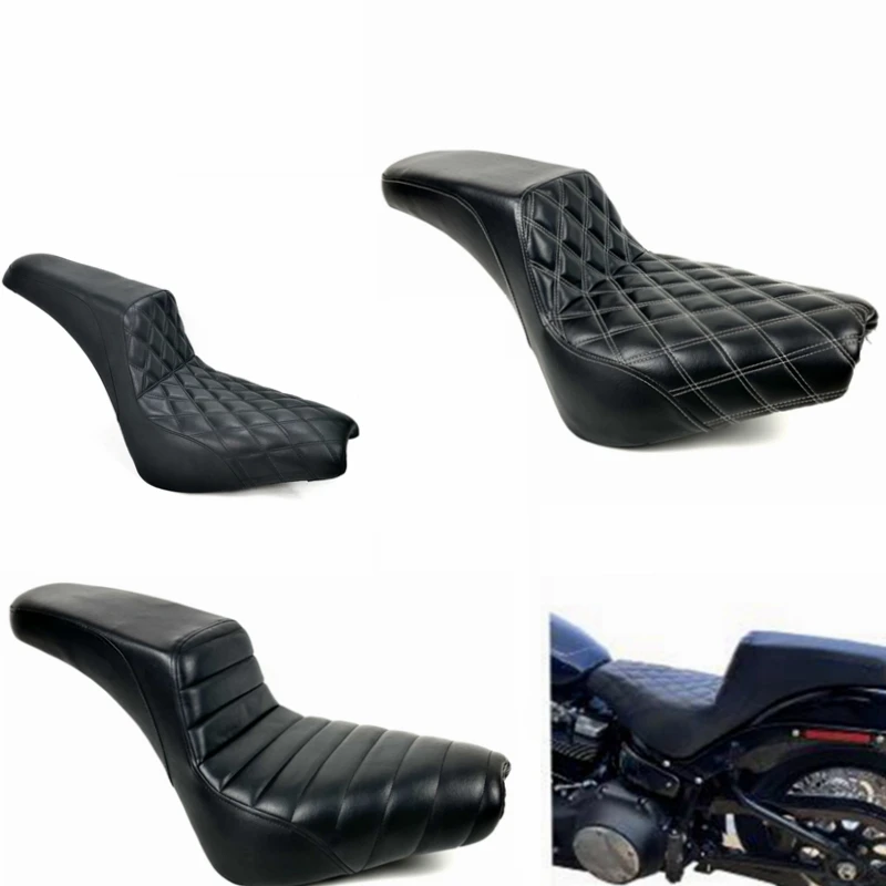 Motorcycle tandem seat cushion For Softtail street Bob SLIM classic 08-20 |