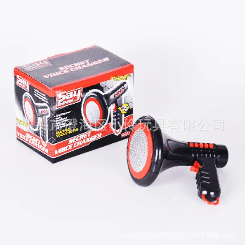 

Electric Trumpet Voice Changer Trumpet Children Speaker Toy PA Trumpet Sound Trumpet Voice Changer 10 Kinds of Sound