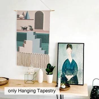 

Wall-mounted hotel simple home decoration tapestry dormitory living room apartment kitchen door decoration gift
