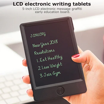 

5 Inch New Design Handwriting Board with Lock Screen Drafting Message LCD Drawing Pads Children Gift Writing Board