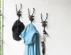 Cast Iron Deer Head Single Wall Hook / Hanger Animal Shaped Coat Hat Hook Heavy Duty, Rustic, Decorative Gift 3