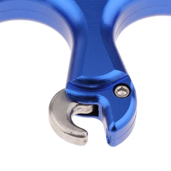 

Archery Caliper Release Aids Compound Bow Shooting 3 Finger Grip Trigger