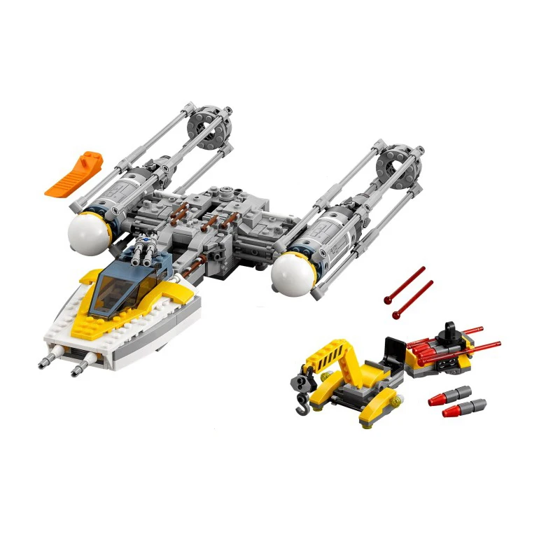 05065 Star Series Was The 75172 Y Starfightered Wing Set Building Blocks Bricks Educational Assembly Kids Toys Christmas
