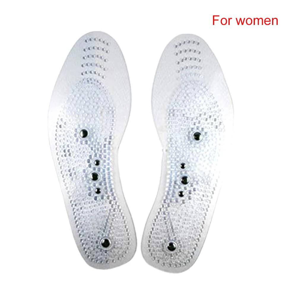 

Insole Reduce Fatigue Acupressure Massage Reflexology Magnetic Health Pain Relief Foot Therapy