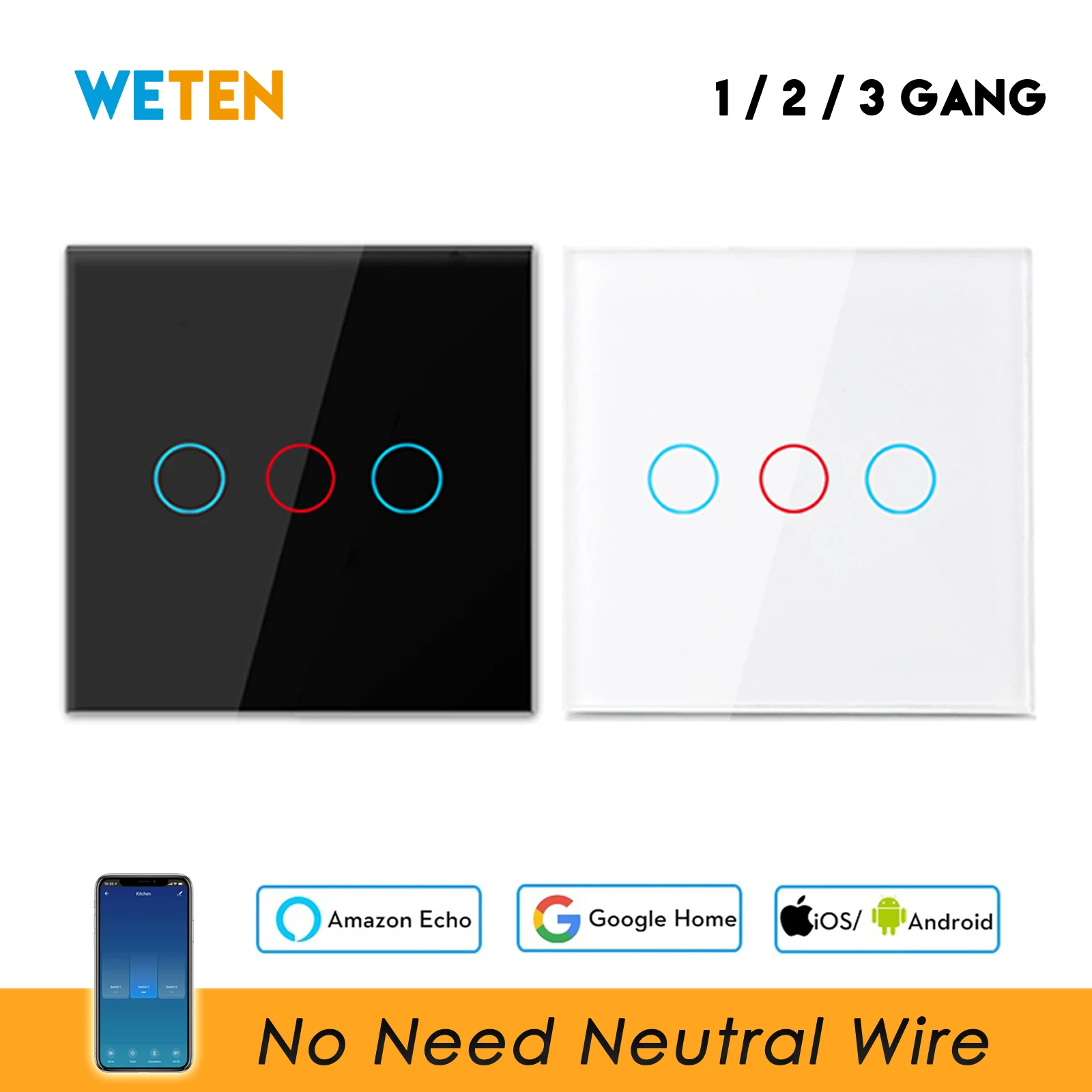 google home light switch no neutral