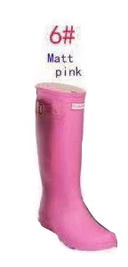 6Matt pink Эта ссылка только для покупателей, которые хотят купить специальные резиновые сапоги HT - Цвет: 6Matt pink