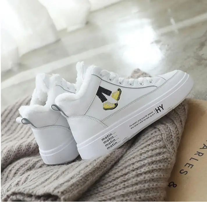 Botas mujer invierno; очень уверенные женские зимние кроссовки; уличные зимние ботинки с высоким берцем для отдыха; модная женская зимняя обувь на платформе