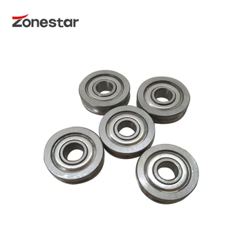 

2PCS/LOT U604zz U-groove Guide Extrusion Feeder Wheel 3D Printer Extruder Size 4*13*4mm Bowden Extruder parts