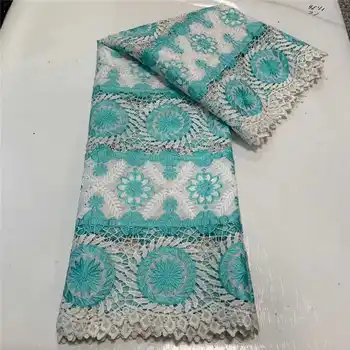 

skin Friendly high quality 2020soft African Guipure cord Lace With stones Fabric For Wedding Dresses