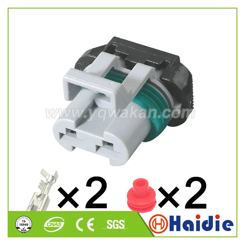 Бесплатная доставка 5 комплектов 2pin Delphi Ford fan plug электронный вентилятор заглушка