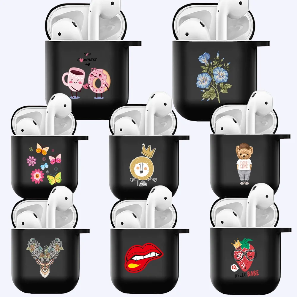 

Trendy Cases for Apple AirPods 1st 2nd Generation Case Cover Charging Box Shell for Airpods 1 Air Pods 2 Protective Sleeve