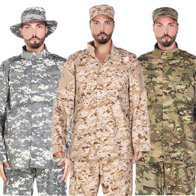 $US $28.82  17Color Men Army Tactical Military Uniform Camouflage Combat Shirt Clothes Special Forces ACU Milit