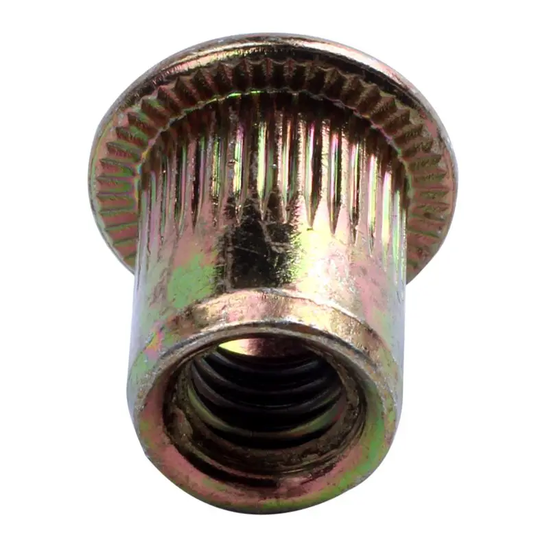M6x12mm с плоской головкой заклепки гайки Rivnut вставка Nutserts крепеж 30 шт