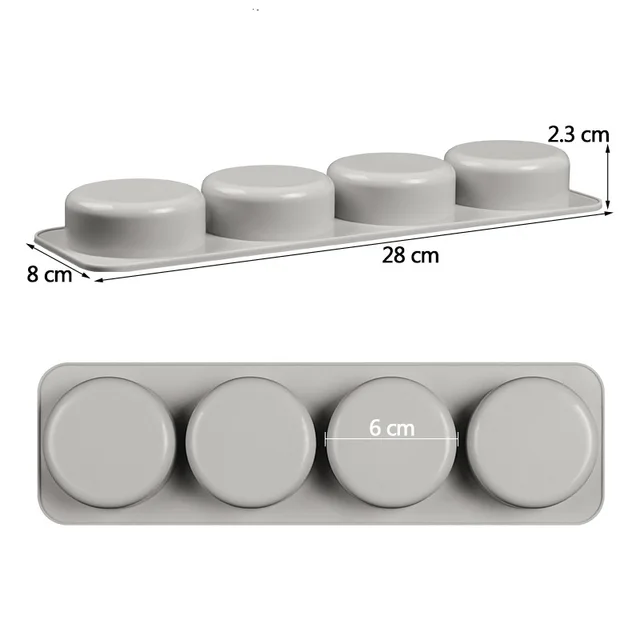 Comprehensive Soap Making Tools 3 Shapes Silicone Mold Handmade Soap Experiment Tools 4