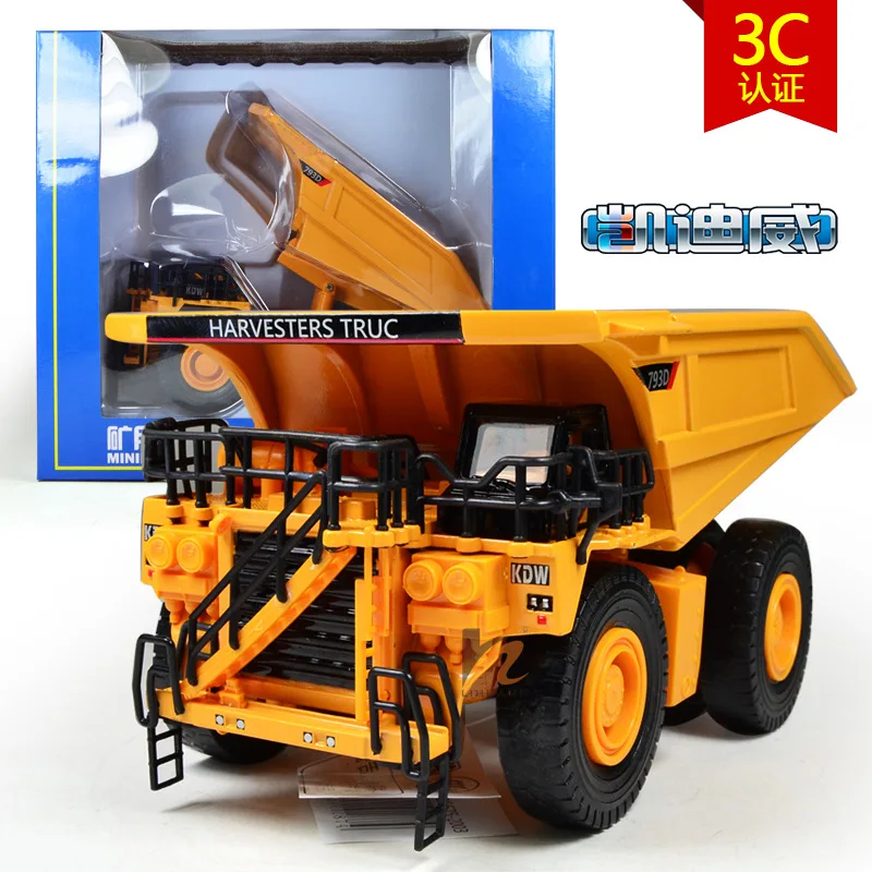 

Cadeve CHILDREN'S Toy Car 1: 75 Model Alloy Engineering Vehicle Model Mining Trucks