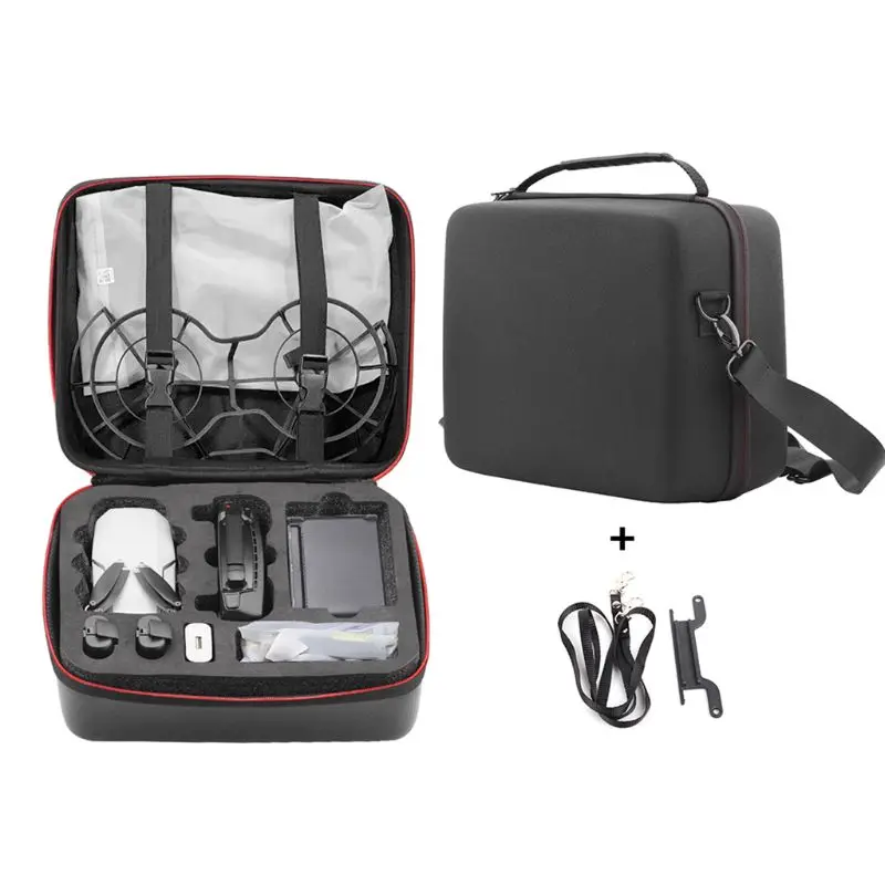 Hot Sale AQZ Nylon/PU Carry Case Storage Shoulder Bag with Remote Lanyard for DJI Mavic Mini 