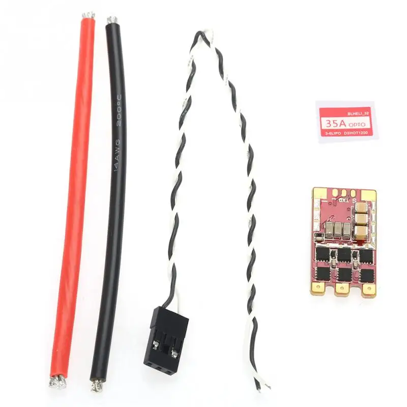 

Hot New BLHELI32 35A ESC 36S Electronic Speed Controller RC Accessory For FPV Drone Spare Part 2018 High Quality ESC Drone RC Pa