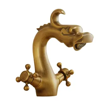 

Personality design Copper Washbasin Sink Faucet Waterfall Basin Faucet For Kithen
