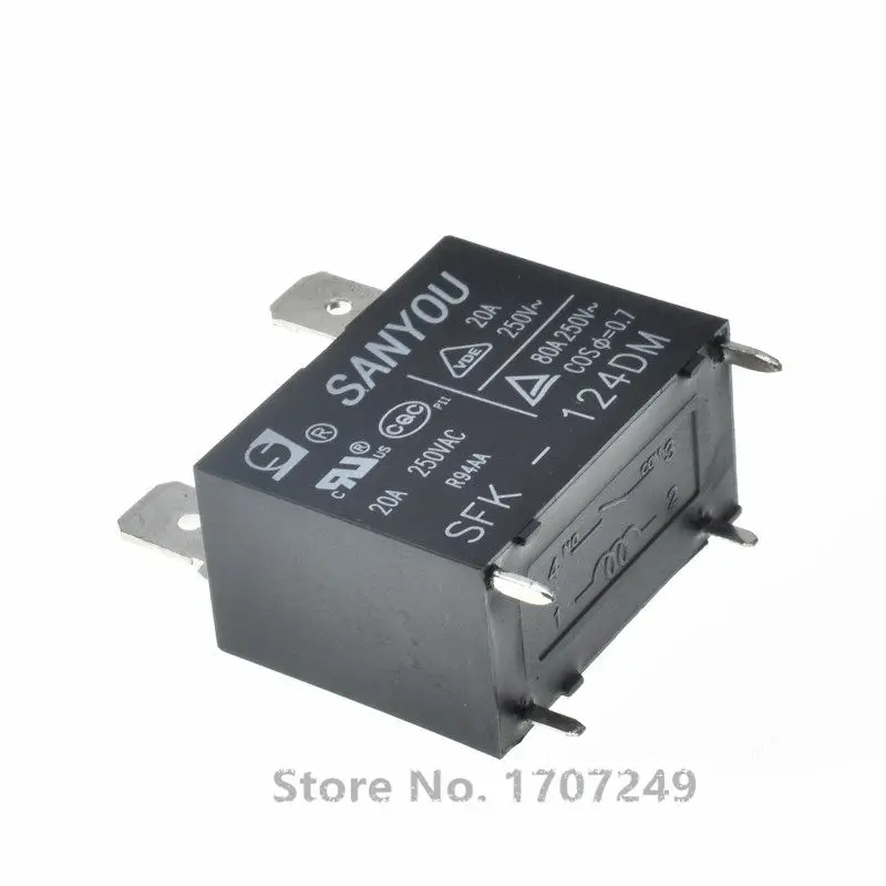 20a 250vac 4pin rele de potencia 03