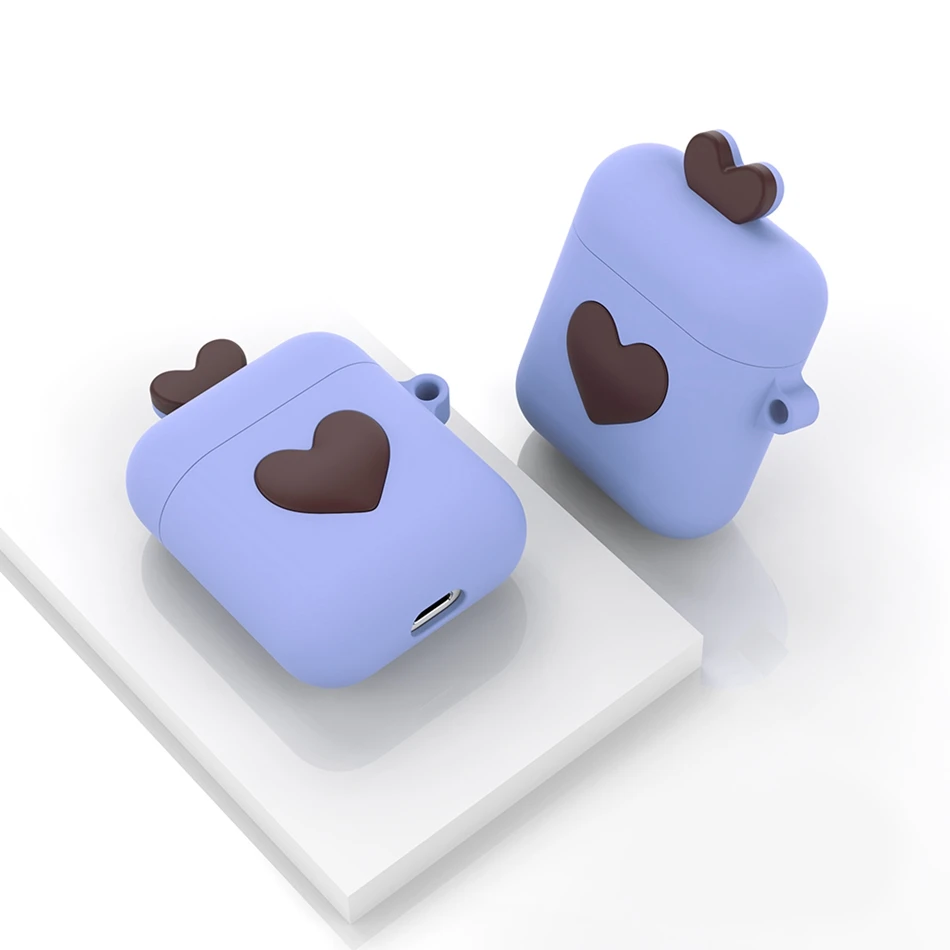 Чехол для наушников для Apple Airpods 2 чехол силиконовый милый тигр Мультяшные наушники чехол для Air Pods 1 Аксессуары для Earpods чехол - Цвет: M