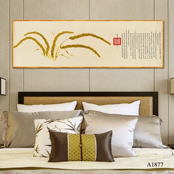 

New Chinese Style Plants Harvest Landscape Canvas Painting Art Wall Pictures For Living Room Study Aisle HD Posters And Prints