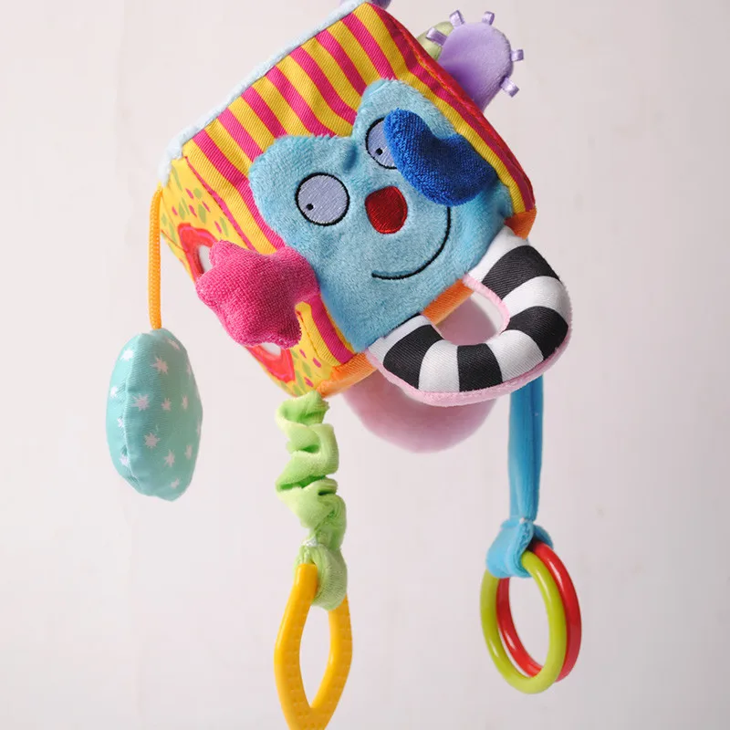 Brinquedo para Carrinho de Criança Animal dos Desenhos Chocalho do Bebê Educativos para Brinquedos do Bebê Colorido Animados Brinquedos Gráficos Cognição Cedo 0-12 Meses 7 Brinquedos e hobbies